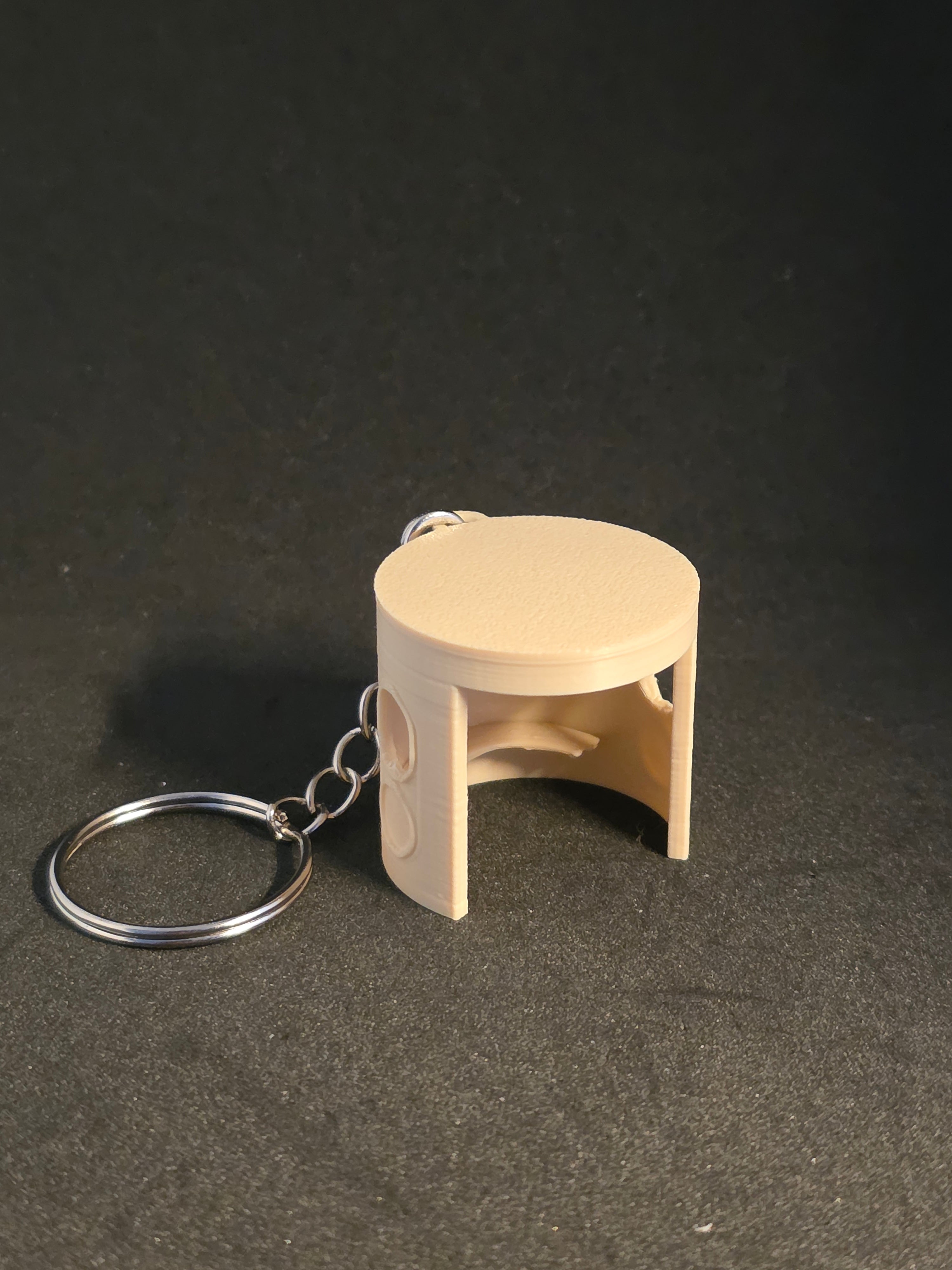 Iconic Canberra Bus Shelter Keychain - 3cm