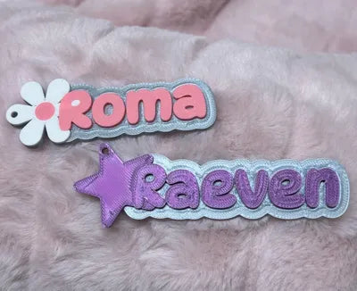 Custom Name Keychain | Flower | Star | Heart | Personalised Item