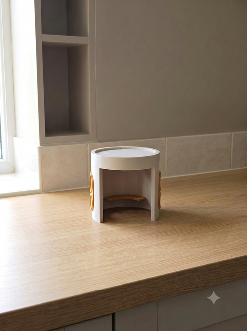 Iconic Canberra Bus Shelter - Battery Operated TeaLight Candle Holder - 8cm