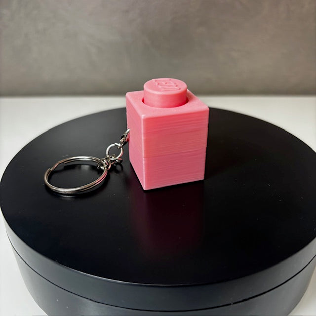 Lego Brick Fidget Clicker Keychain - Sensory Toy