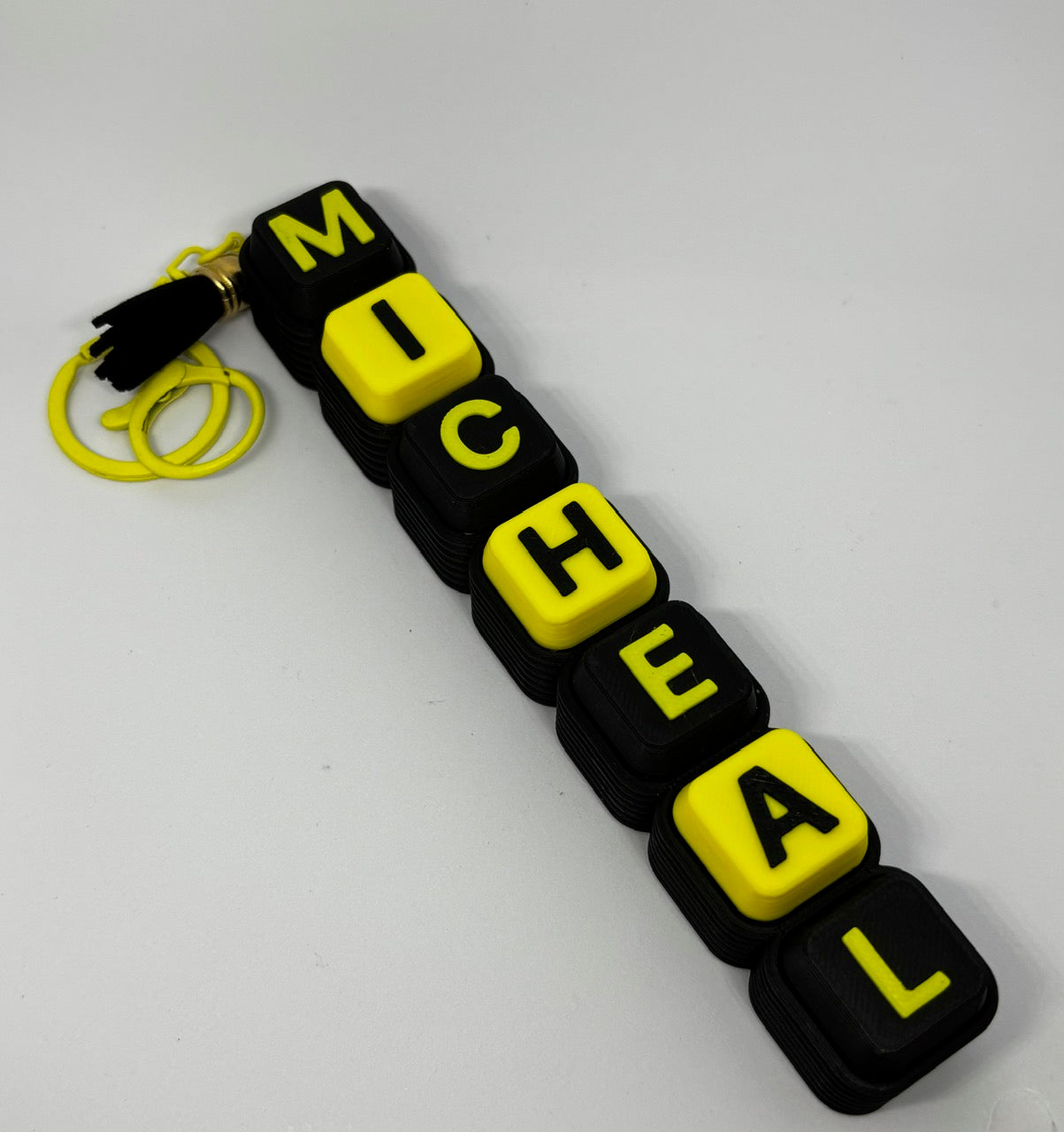Personalised Name Fidget Clicker Keychain