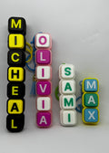 Personalised Name Fidget Clicker Keychain