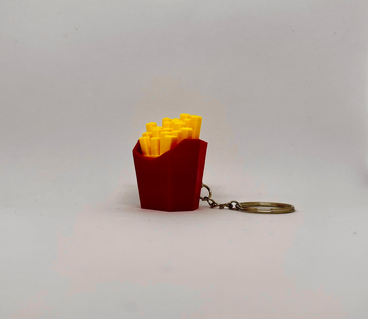 French Fry Clicker Keychain