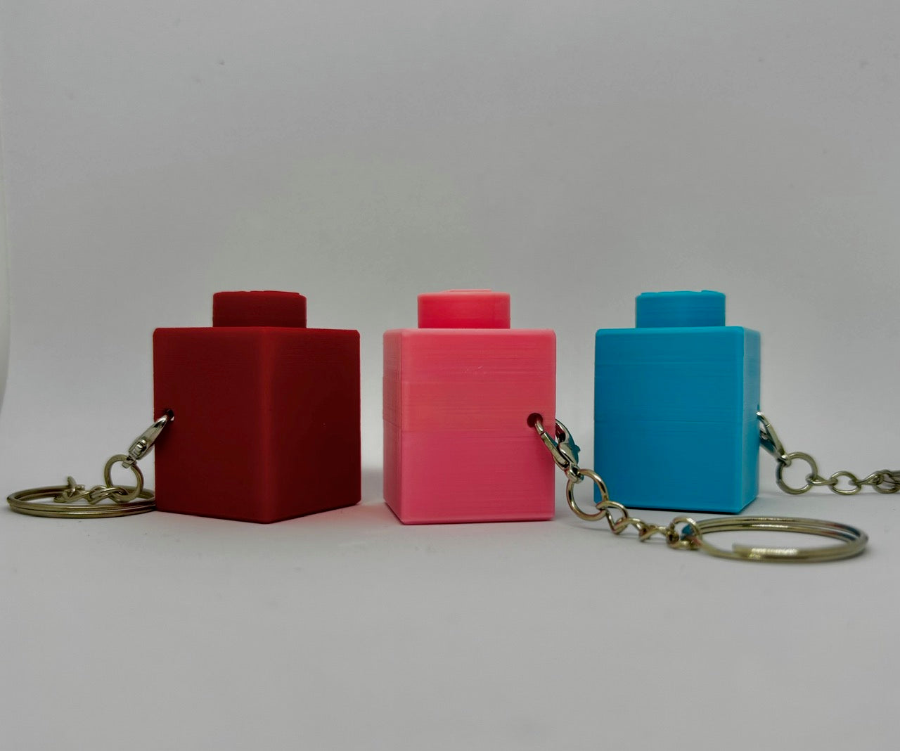 Lego Brick Fidget Clicker Keychain - Sensory Toy
