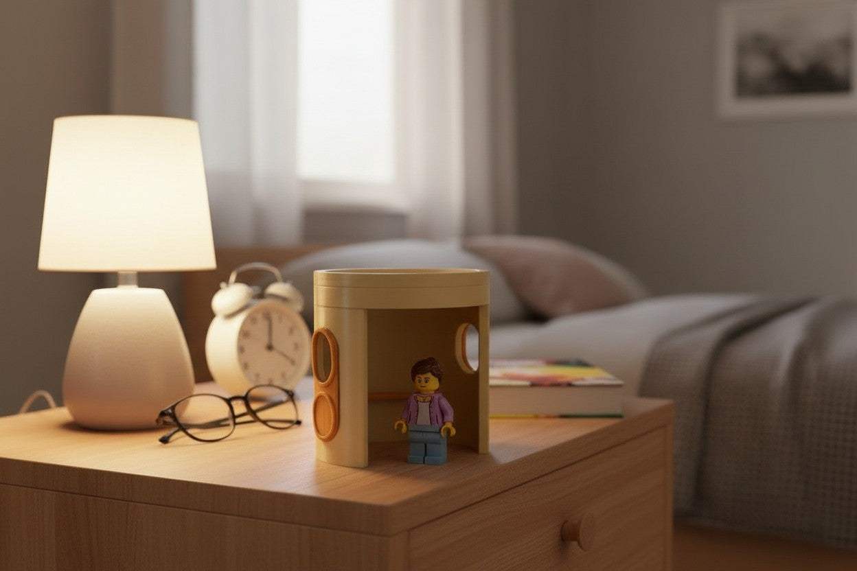 Iconic Canberra Bus Shelter - with Wireless Light - 8cm - Medium Size