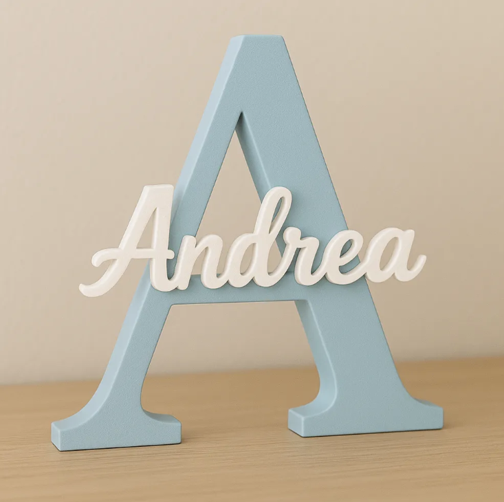 Customizable Initial Name Letter Decor | Personalised Item