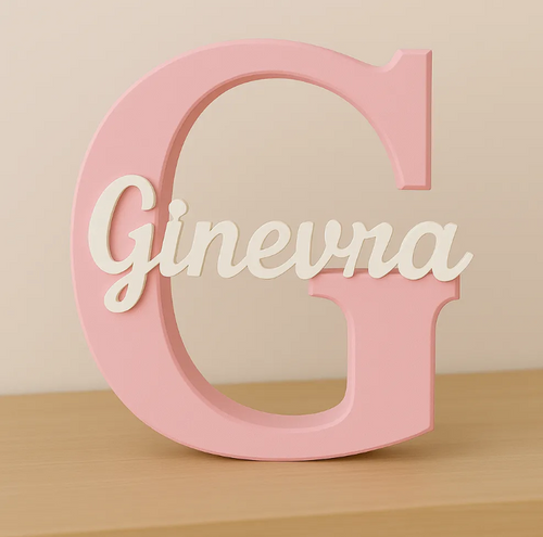 Customizable Initial Name Letter Decor | Personalised Item