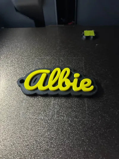 Custom Name Tag Keychain | Personalised Items