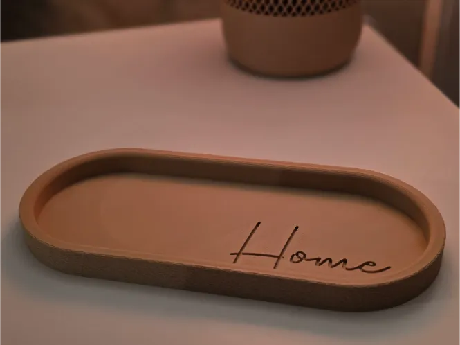 Minimalist Oval Catchall Tray | HOME | Home Decor