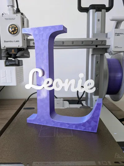 Customizable Initial Name Letter Decor | Personalised Item