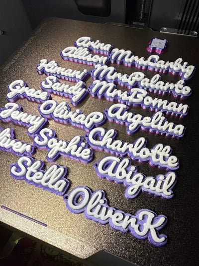 Custom Name Tag Keychain | Personalised Items