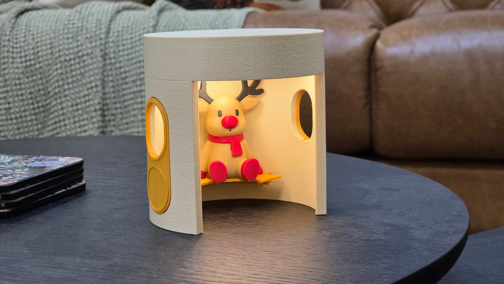 Christmas - Original Wireless Canberra Bus Shelter Lamp With One Free Minifig - 10cm