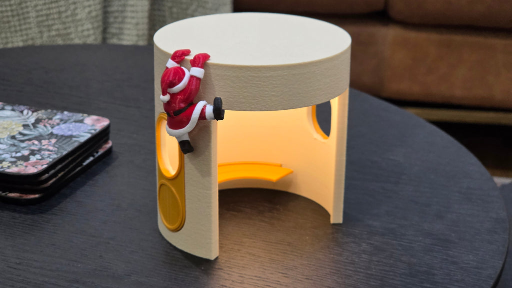 Christmas - Original Wireless Canberra Bus Shelter Lamp With One Free Minifig - 10cm