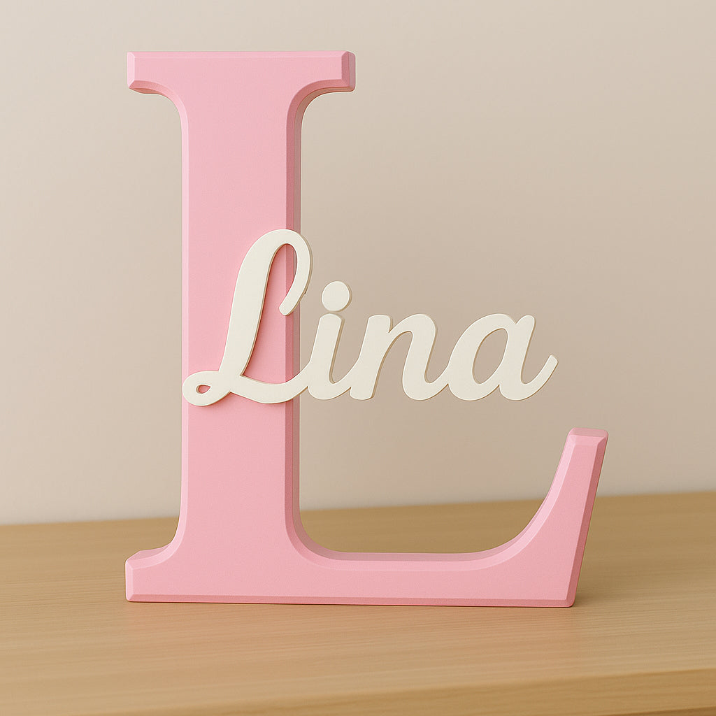 Customizable Initial Name Letter Decor | Personalised Item