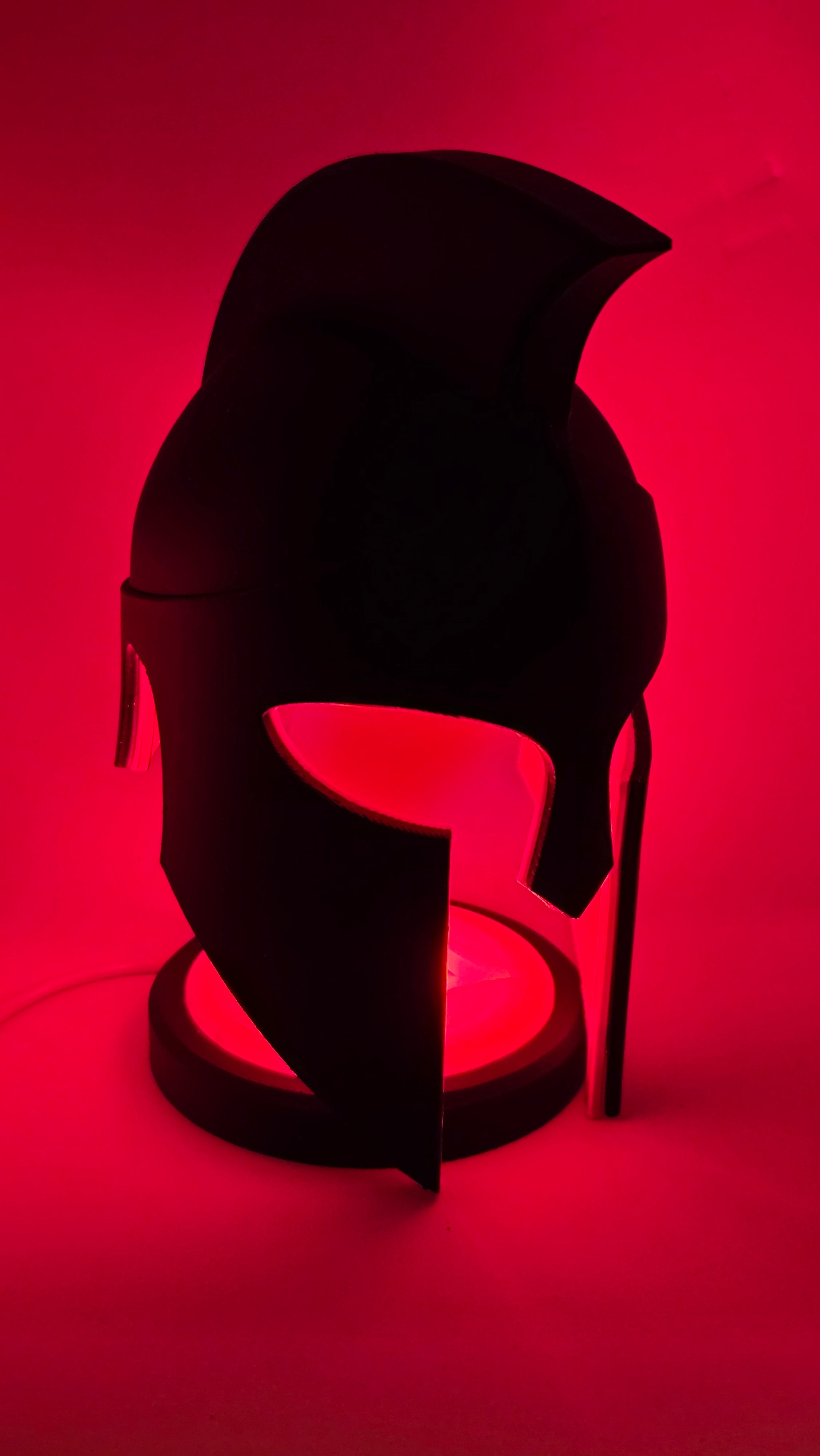 Greek Helmet Lamp - Remote Controlled Multi-Colored